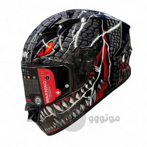 کلاه کاسکت فک ثابت SMK STELLAR کد 10