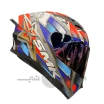 کلاه کاسکت فک ثابت SMK STELLAR کد 11