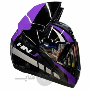 کلاه کاسکت گوش دار فک ثابت HNJ کد 9