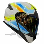 کلاه کاسکت فک متحرک Smk Gollwing کد 12