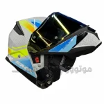 کلاه کاسکت فک متحرک Smk Gollwing کد 12