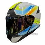 کلاه کاسکت فک متحرک Smk Gollwing کد 12