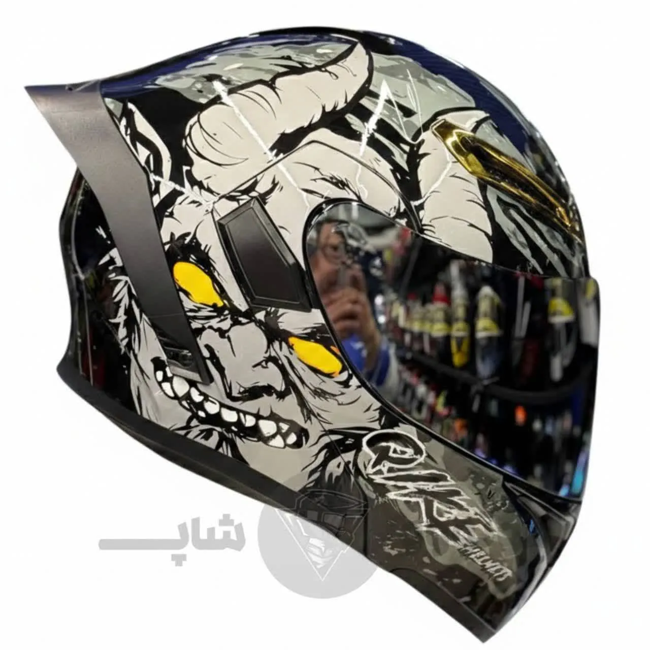 کلاه کاسکت فک متحرک QIKE کد 32