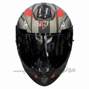 کلاه کاسکت فک ثابت استیل برد مدل SBH_57 iss کد 17