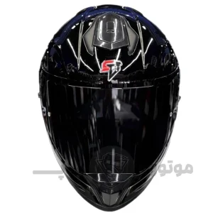 کلاه کاسکت فک ثابت استیل برد مدل SBH_57 iss کد 19