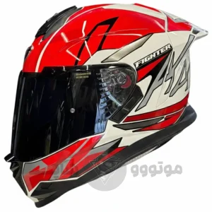 کلاه کاسکت فک ثابت استیل برد مدل SBH_57 iss کد 21