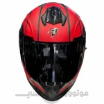 کلاه کاسکت فک ثابت استیل برد مدل SBH_57 iss کد 22