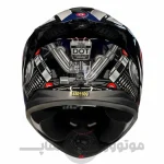 کلاه کاسکت فک ثابت استیل برد مدل SBH_57 iss کد 24