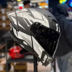 کلاه کاسکت فک متحرک استیل برد SB20 کد 28