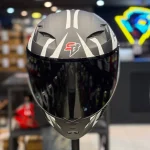 کلاه کاسکت فک متحرک استیل برد SB20 کد 28