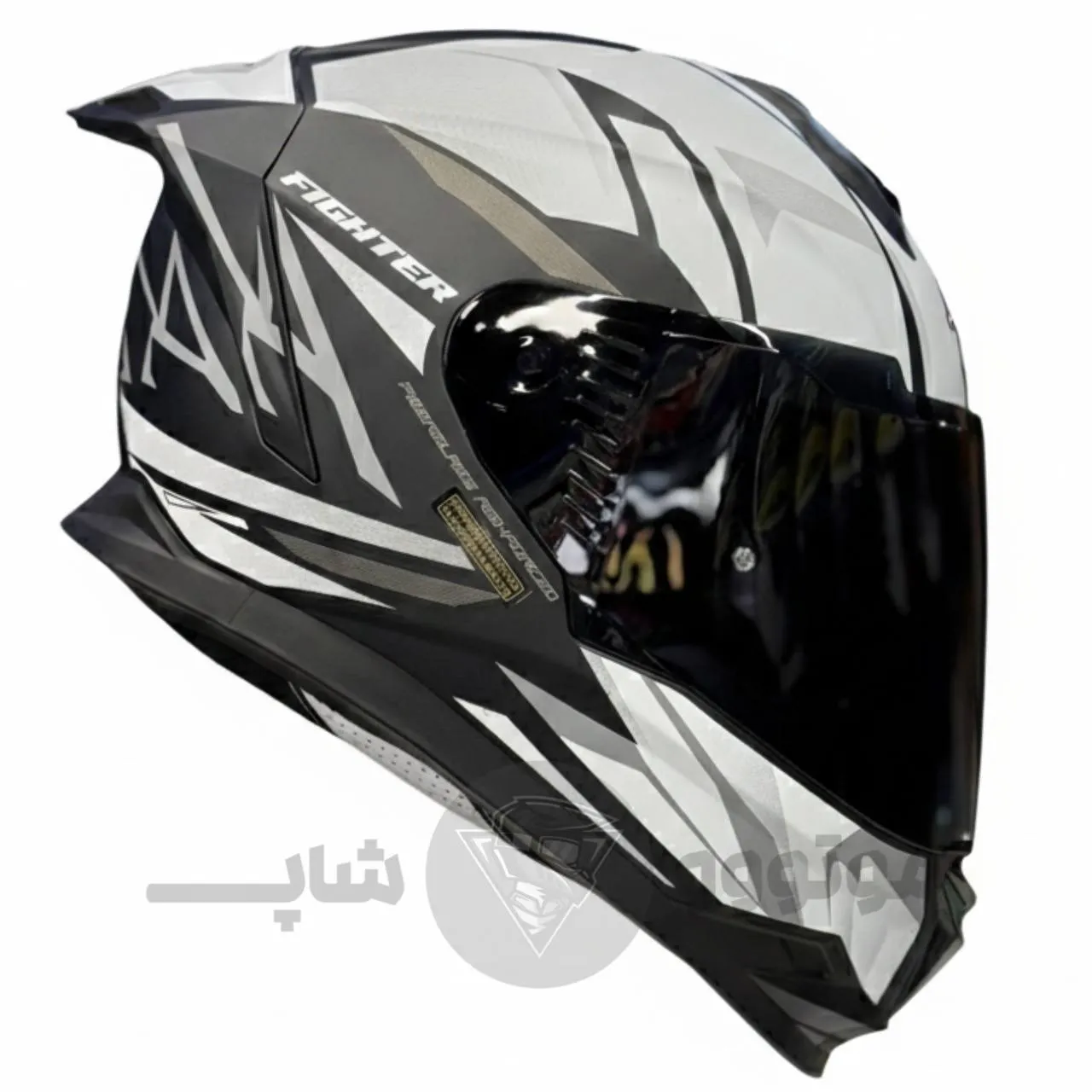 کلاه کاسکت فک ثابت استیل برد مدل SBH_57 iss کد 26