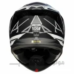 کلاه کاسکت فک ثابت استیل برد مدل SBH_57 iss کد 26