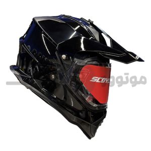 کلاه کاسکت ادونچری اسکایکو عینک دار کد 1