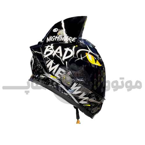 کلاه کاسکت گوشدار برند IBK کد 8