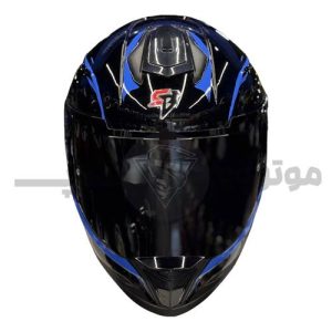 کلاه کاسکت فک ثابت استیل برد مدل SBH_57 iss کد 34