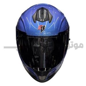 کلاه کاسکت فک ثابت استیل برد مدل SBH_57 iss کد 37
