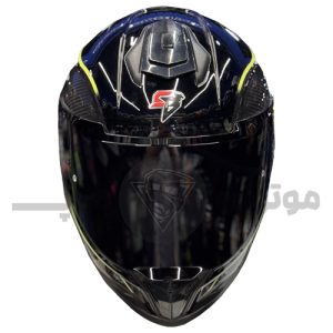 کلاه کاسکت فک ثابت استیل برد مدل SBH_57 iss کد 45