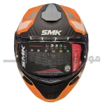 کلاه کاسکت فک متحرک برند SMK مدل GOLLWING MATTE ORANGE