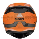 کلاه کاسکت فک متحرک برند SMK مدل GOLLWING MATTE ORANGE