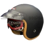 کلاه کاسکت بدون فک برند ردلاین مدل 936 مشکی مات