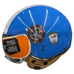 کلاه کاسکت بدون فک برند بئون ایتالیا مدل B110 blue glossy white