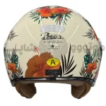 کلاه کاسکت بدون فک برند بئون ایتالیا مدل B110 glossy chrome