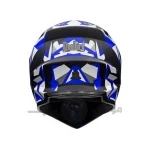کلاه کاسکت ادونچری برند استیل برد مدل matte white blue