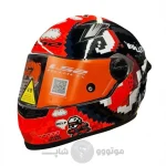 کلاه کاسکت فک ثابت برند ls2 مدل ff300 bullet