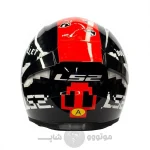 کلاه کاسکت فک ثابت برند ls2 مدل ff300 bullet