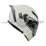 کلاه کاسکت فک متحرک برند کایک سفید