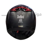 کلاه کاسکت فک ثابت برند استیل برد مدل راکس مشکی