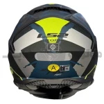 کلاه کاسکت فک ثابت برند ls2 مدل ff800 storm ll sprinter cobalt matte