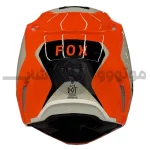 کلاه کاسکت کراسی برند فاکس مدل flo orange