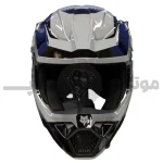 کلاه کاسکت کراسی برند فاکس مدل dark shadow grey