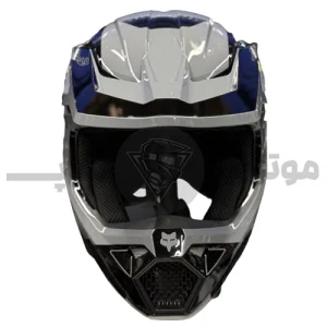 کلاه کاسکت کراسی برند فاکس مدل dark shadow grey