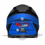 کلاه کاسکت کراسی برند ردلاین مدل matt black blue dust 750-9 - تصویر 3