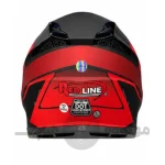 کلاه کاسکت کراسی برند ردلاین مدل matt black red dust 750-8