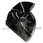 کلاه کاسکت گوش دار فک ثابت برند نیترینوس مشکی