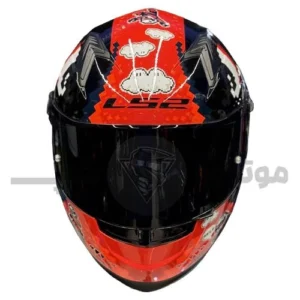 کلاه کاسکت فک ثابت برند ls2 مدل ff300 bullet