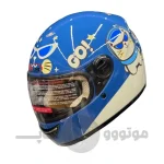 کلاه کاسکت بدون فک برند ردلاین مدل bright blue cat 906-6 - تصویر 2