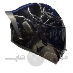 کلاه کاسکت فک متحرک برند کایک مشکی
