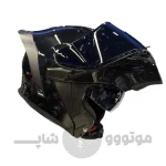کلاه کاسکت فک متحرک برند کایک مشکی