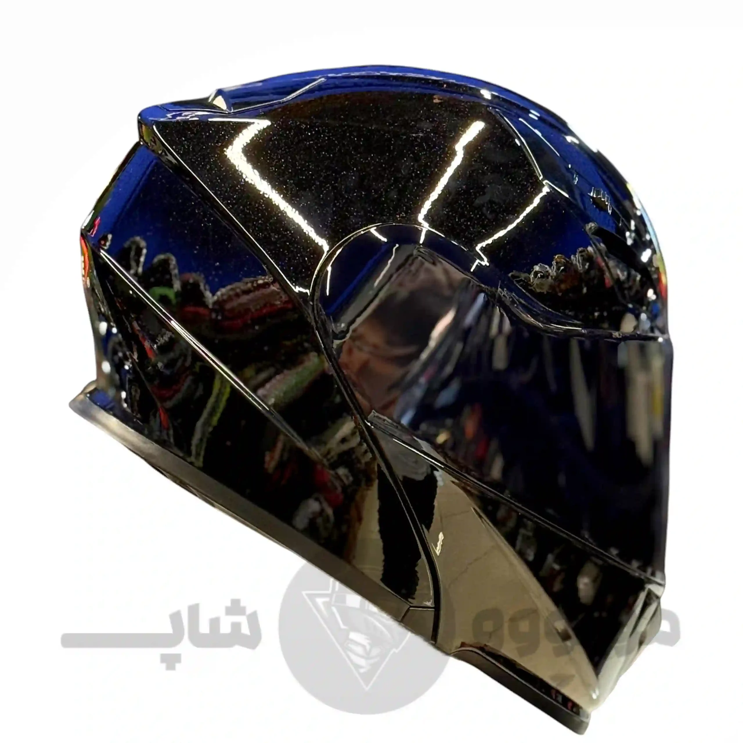 helmet-movable-jaw-redline-939-black-glossy کلاه کاسکت فک متحرک برند ردلاین مدل 939 رنگ مشکی براق