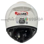 کلاه کاسکت فک متحرک برند ردلاین مدل 960 سفید