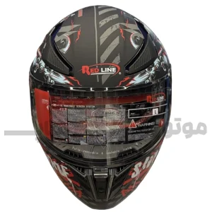 کلاه کاسکت فک متحرک برند ردلاین مدلmatte black savage 960-22