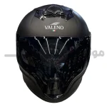 کلاه کاسکت فک متحرک فول فیس برند والنو matt black