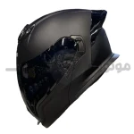 کلاه کاسکت فک متحرک فول فیس برند والنو matt black