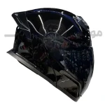 کلاه کاسکت فک متحرک فول فیس برند والنو Brilliant black