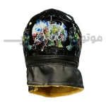 کلاه کاسکت بدون فک کودک برند KRM مدل glossy black hero