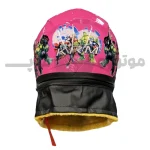 کلاه کاسکت بدون فک کودک برند KRM مدل glossy pink hero
